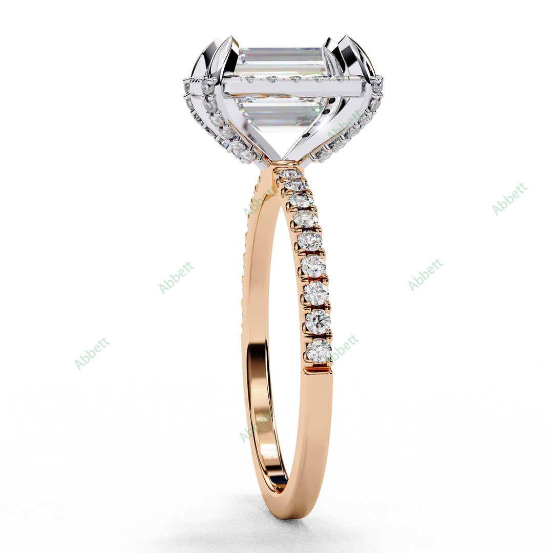 Hidden Accent Engagement Ring ENHI1483