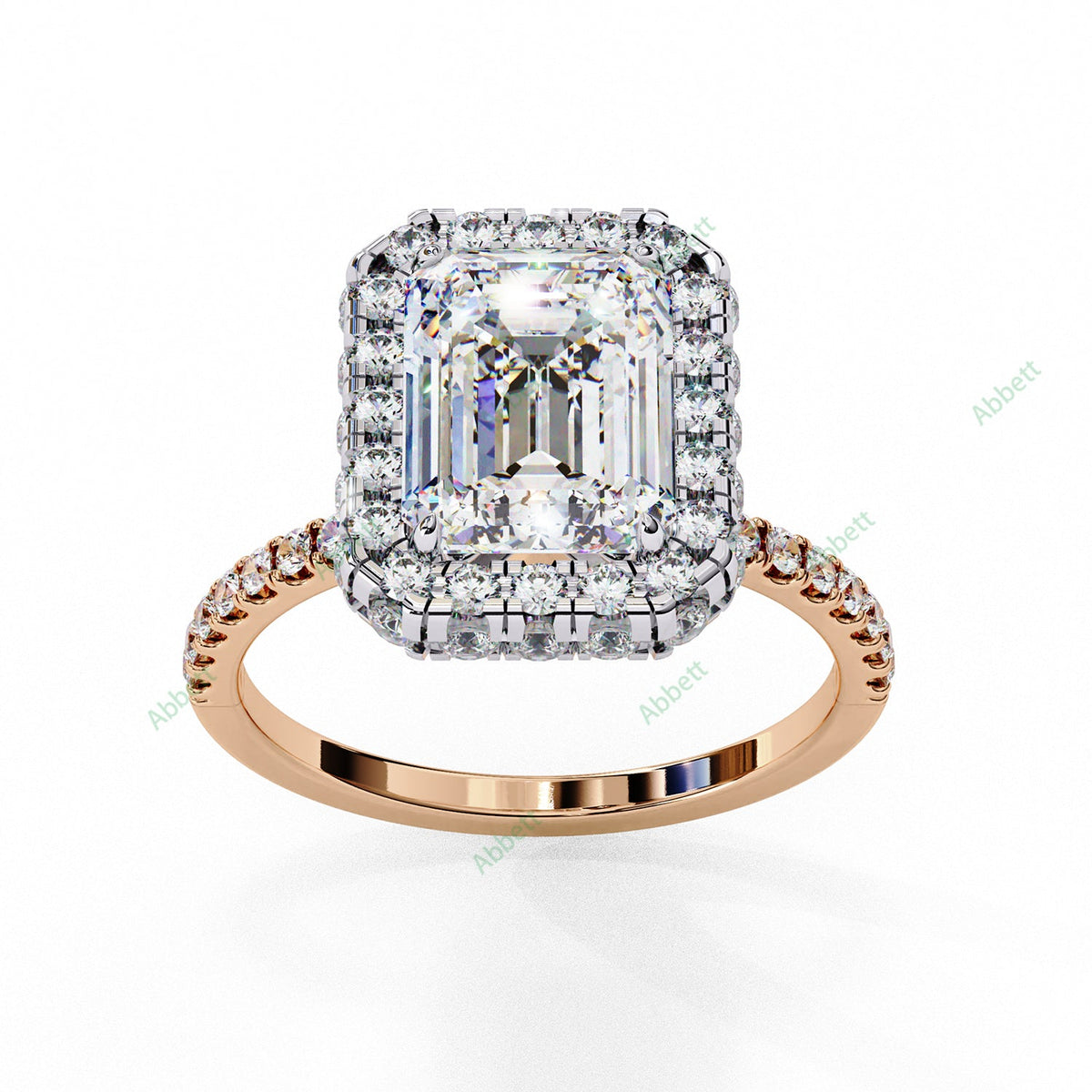 Hidden Halo Engagement Ring ENHI1486