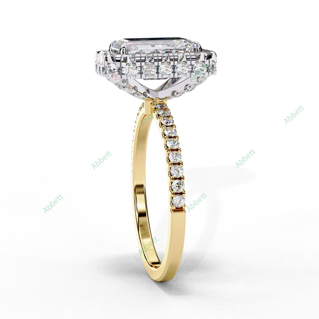 Hidden Halo Engagement Ring ENHI1487