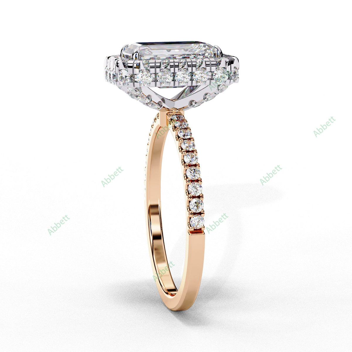 Hidden Halo Engagement Ring ENHI1487