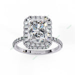 Load image into Gallery viewer, Hidden Halo Engagement Ring ENHI1487
