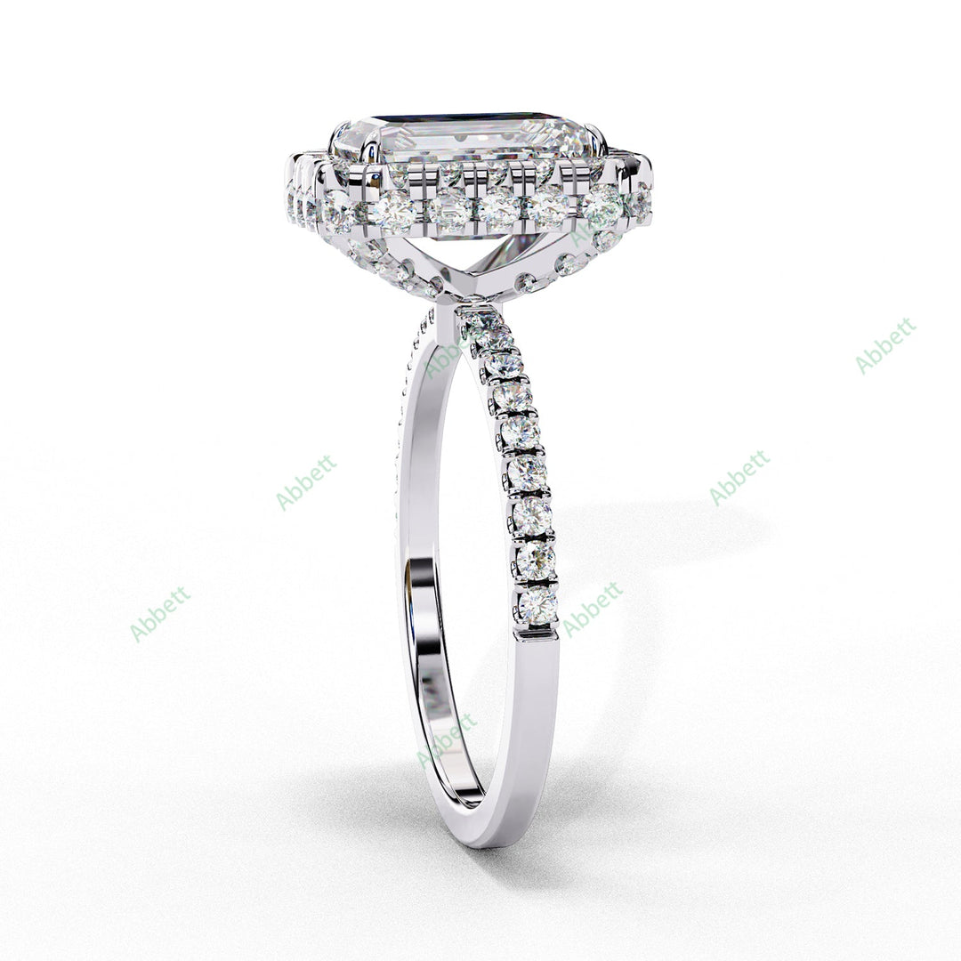 Hidden Halo Engagement Ring ENHI1487