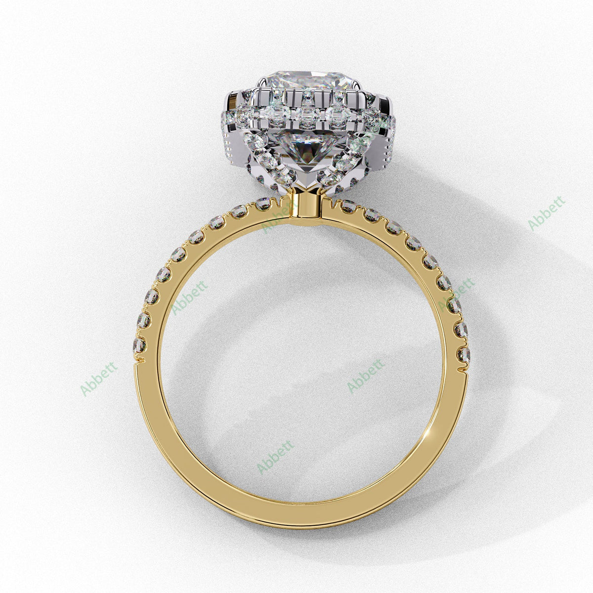Hidden Halo Engagement Ring ENHI1487