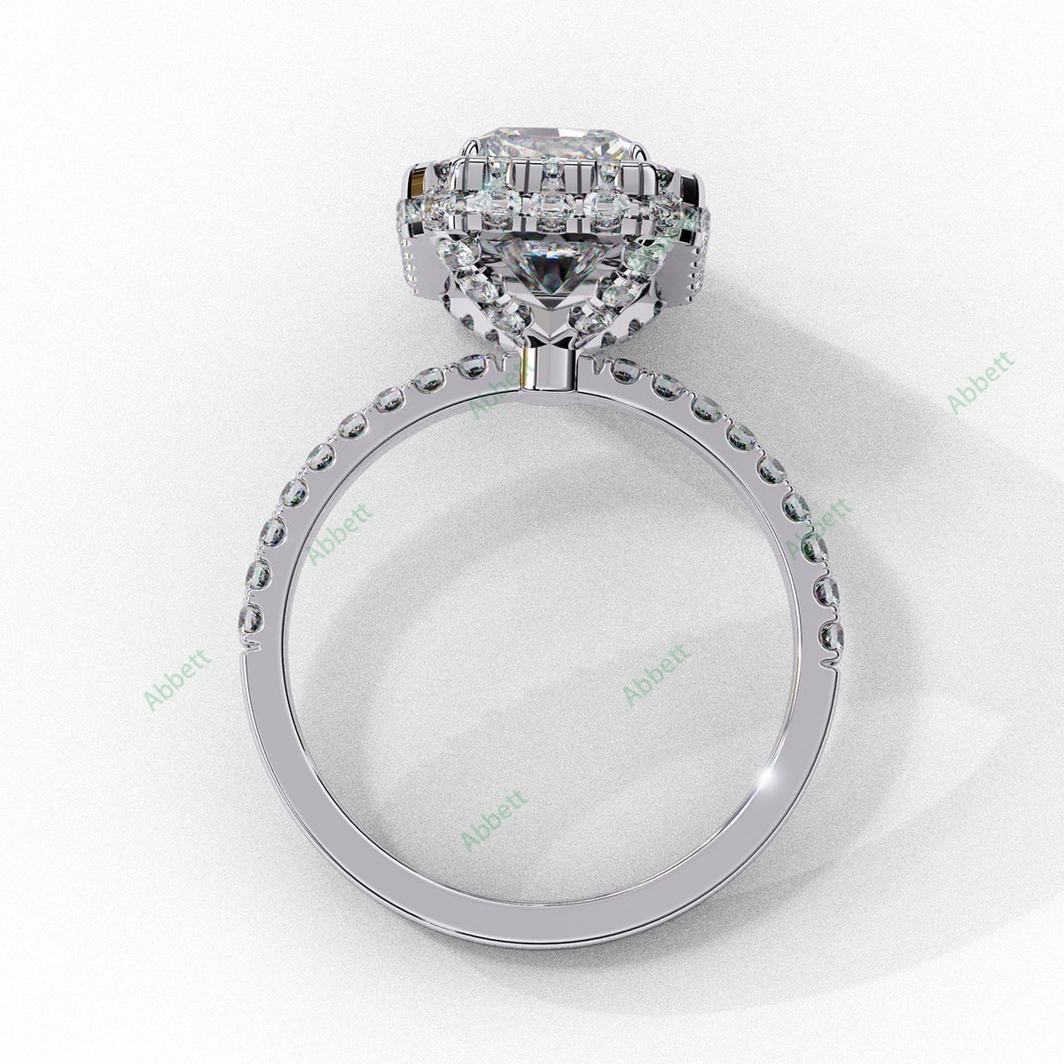 Hidden Halo Engagement Ring ENHI1487