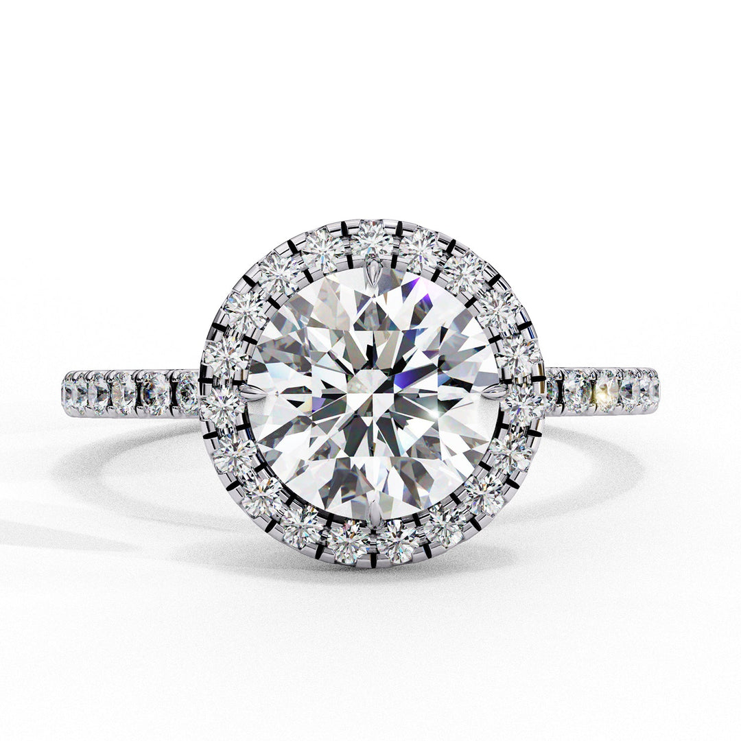 Hidden Halo Engagement Ring ENHI1488