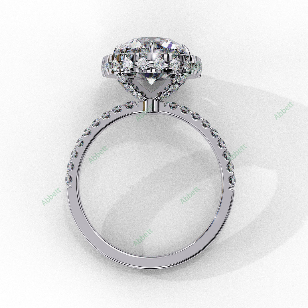 Hidden Halo Engagement Ring ENHI1488