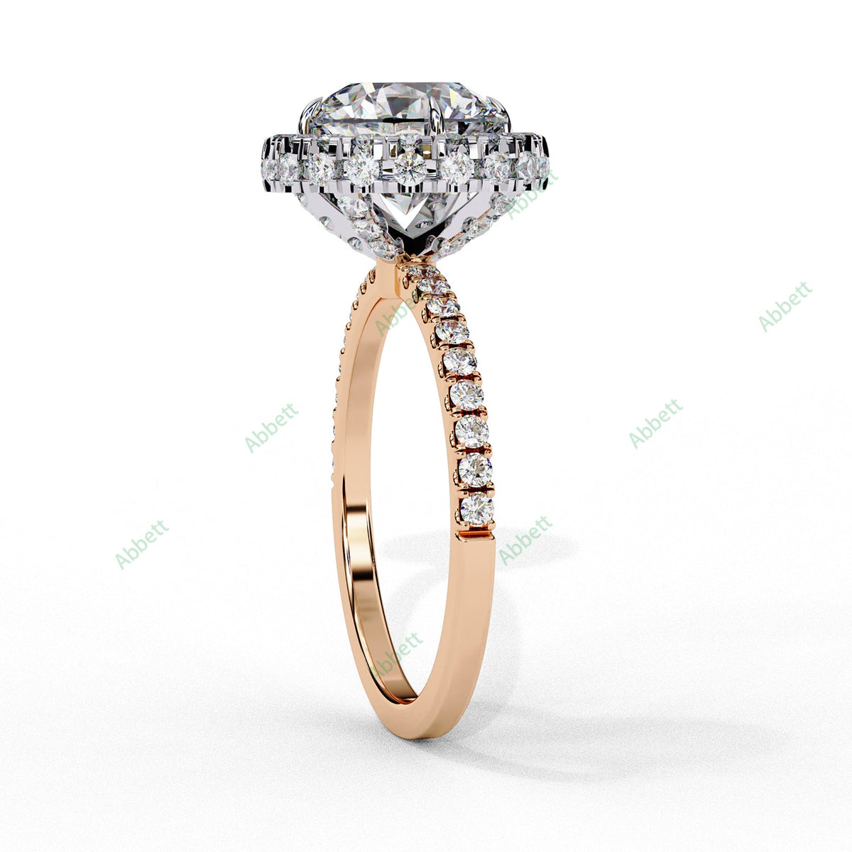 Hidden Halo Engagement Ring ENHI1488