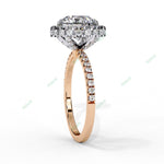 Load image into Gallery viewer, Hidden Halo Engagement Ring ENHI1488

