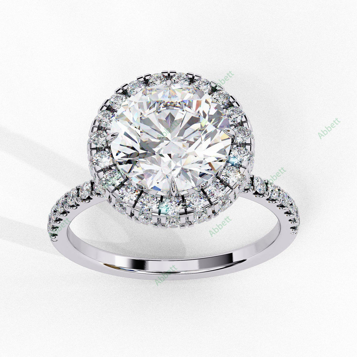 Hidden Halo Engagement Ring ENHI1488