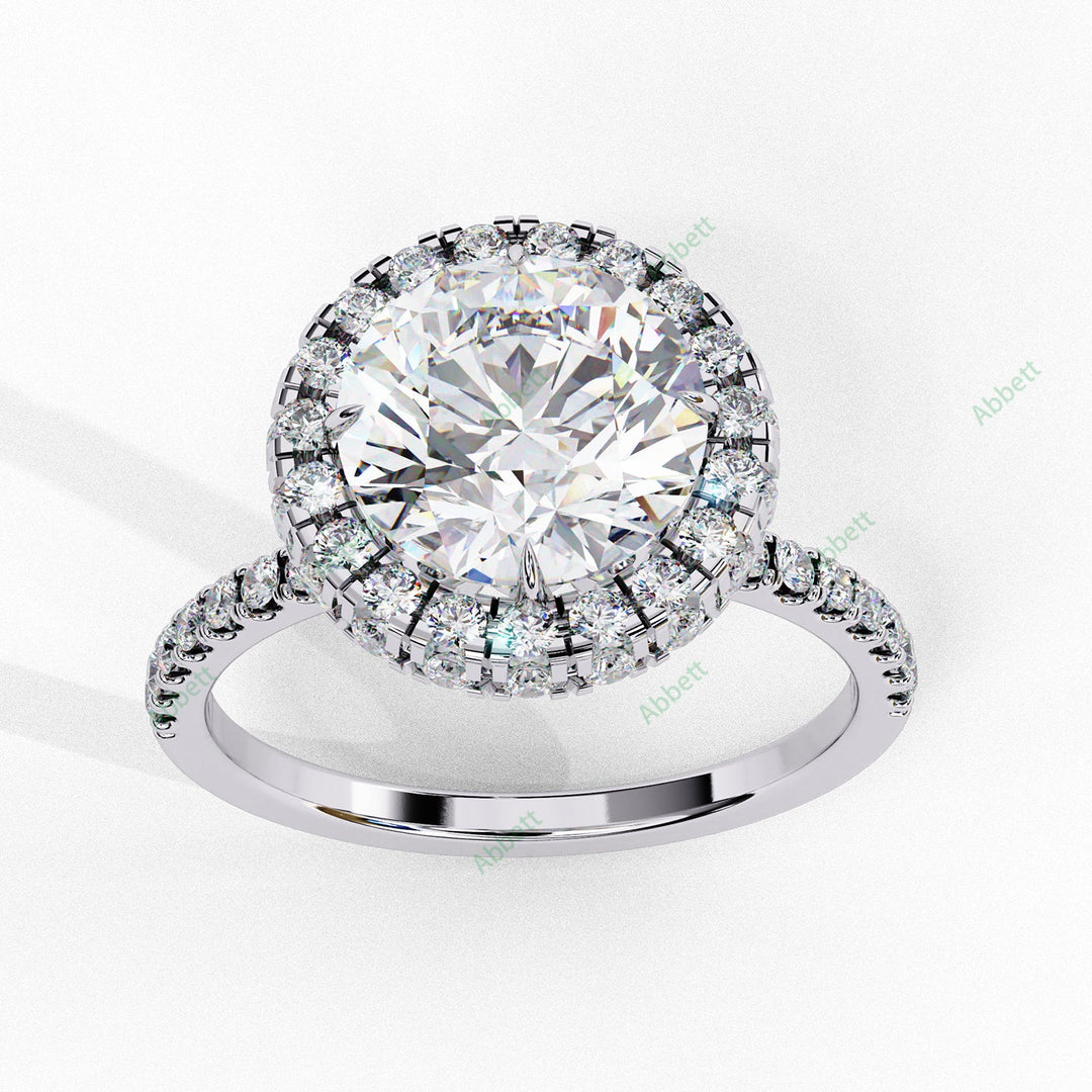 Hidden Halo Engagement Ring ENHI1488