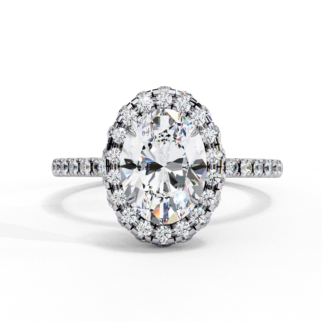 Hidden Halo Engagement Ring ENHI1489