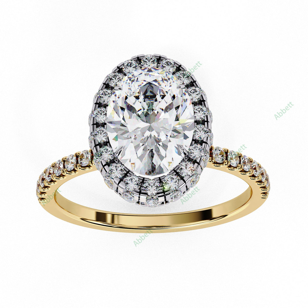 Hidden Halo Engagement Ring ENHI1489