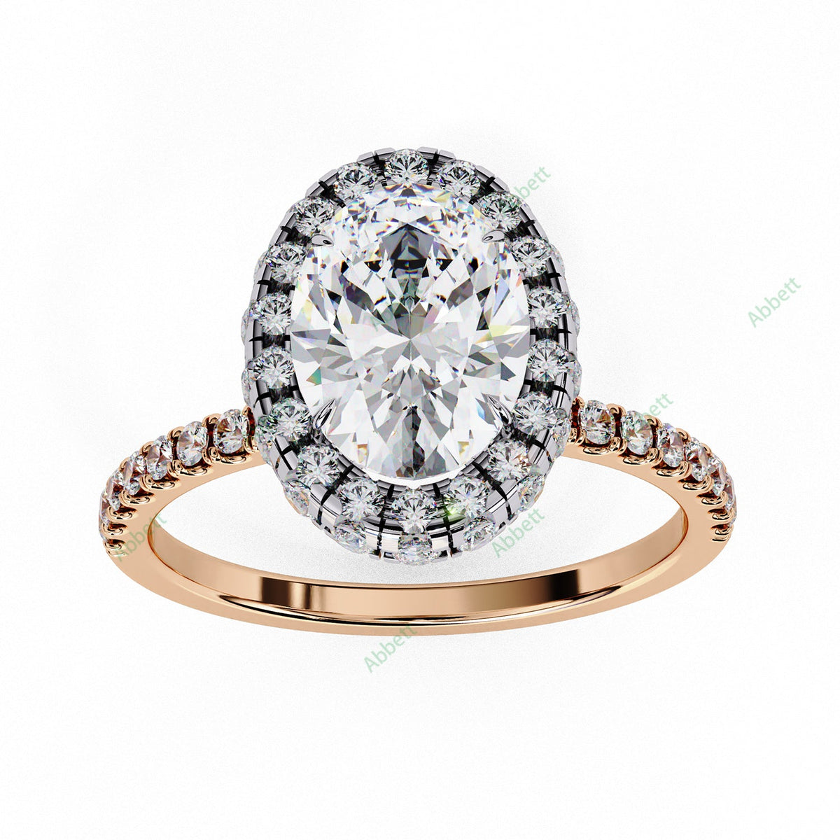 Hidden Halo Engagement Ring ENHI1489