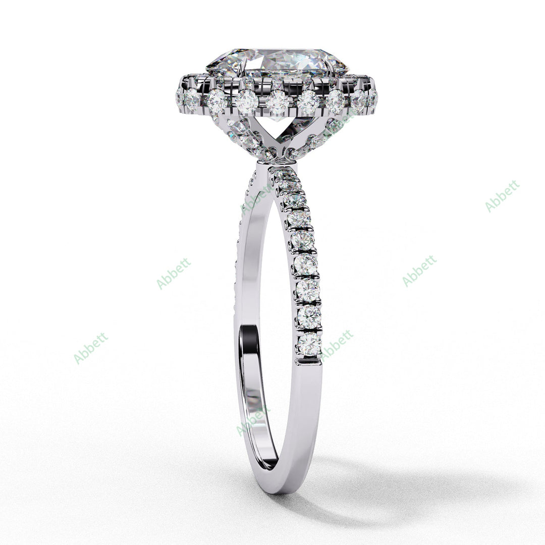 Hidden Halo Engagement Ring ENHI1489