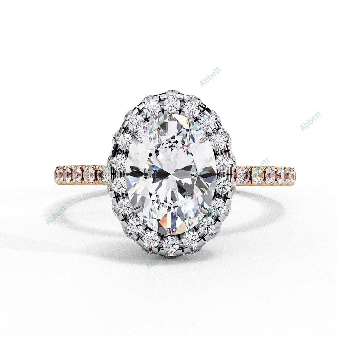 Hidden Halo Engagement Ring ENHI1489