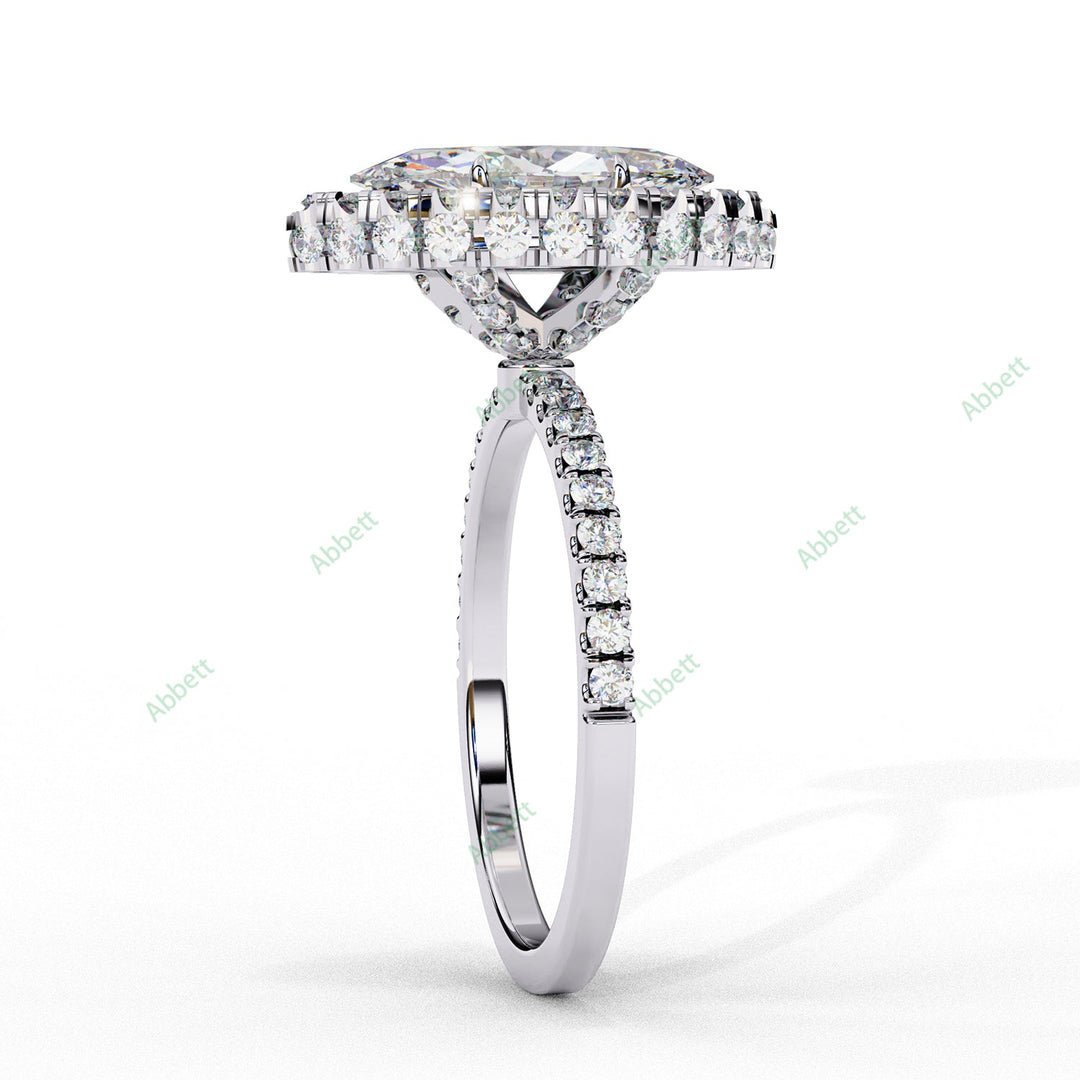 Hidden Halo Engagement Ring ENHI1490
