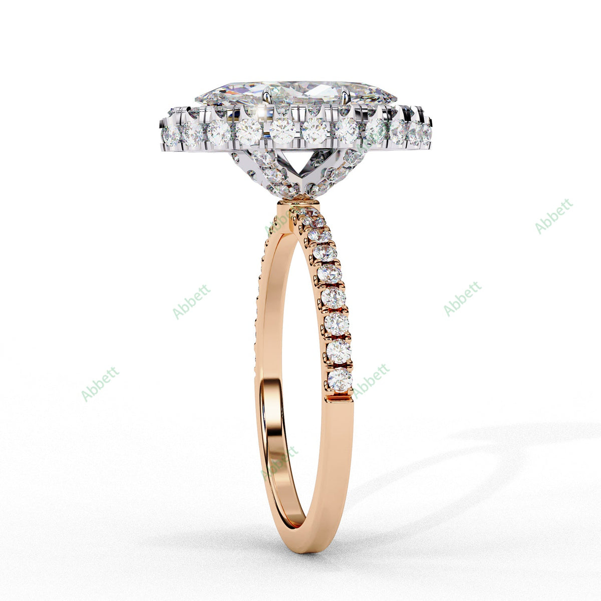 Hidden Halo Engagement Ring ENHI1490