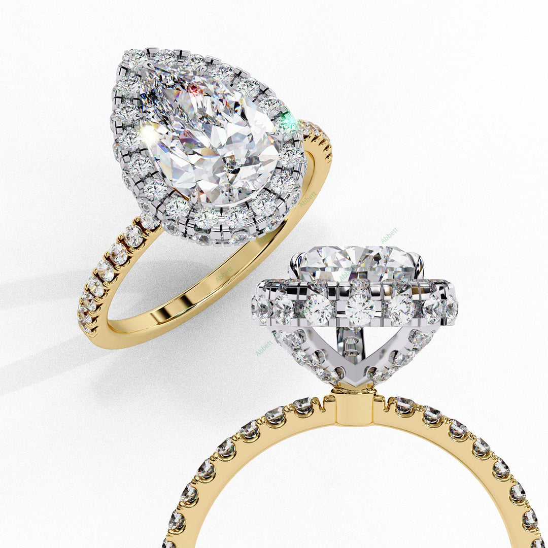 Hidden Halo Engagement Ring ENHI1491