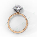 Load image into Gallery viewer, Hidden Halo Engagement Ring ENHI1491
