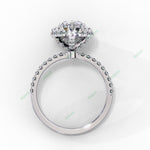 Load image into Gallery viewer, Hidden Halo Engagement Ring ENHI1491
