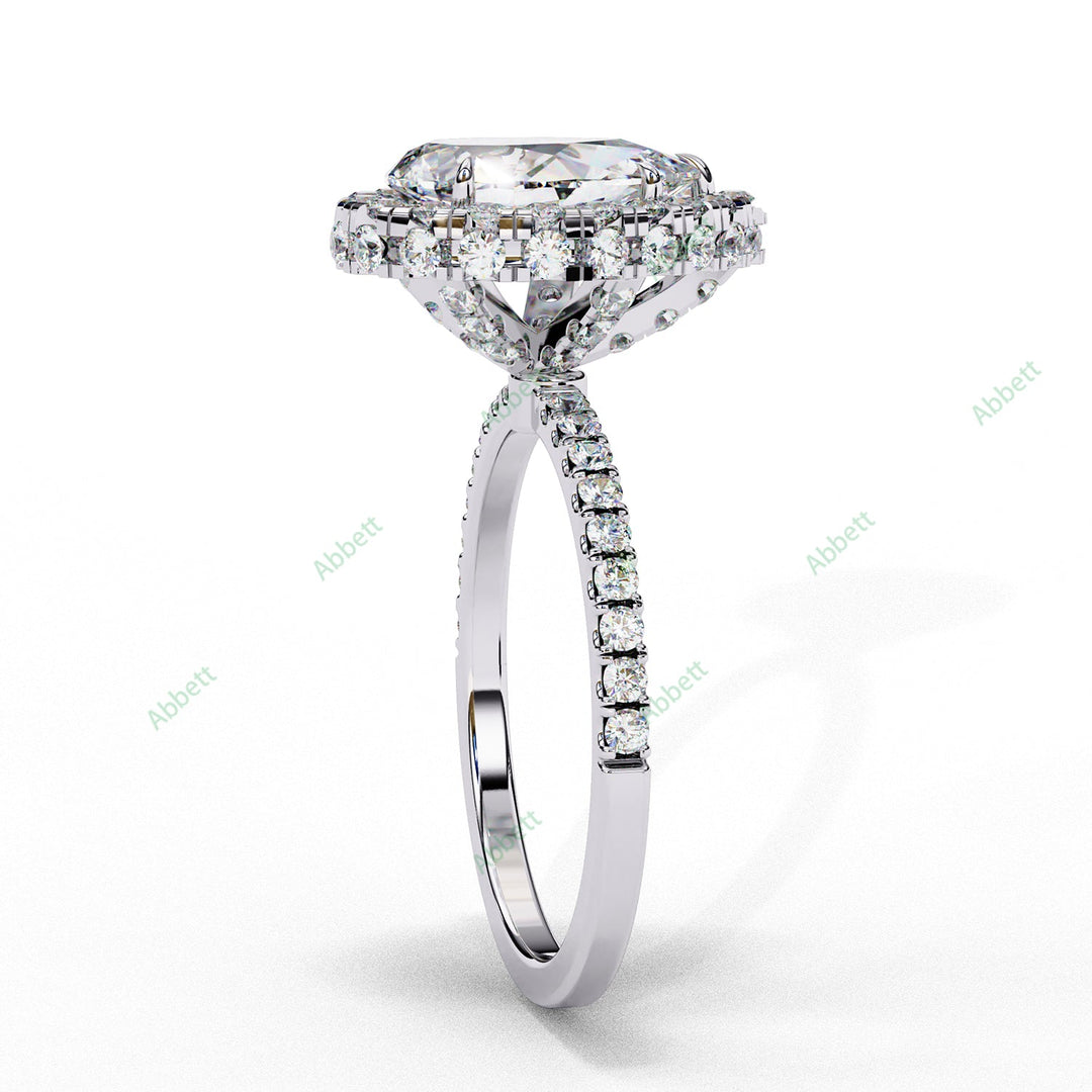 Hidden Halo Engagement Ring ENHI1491