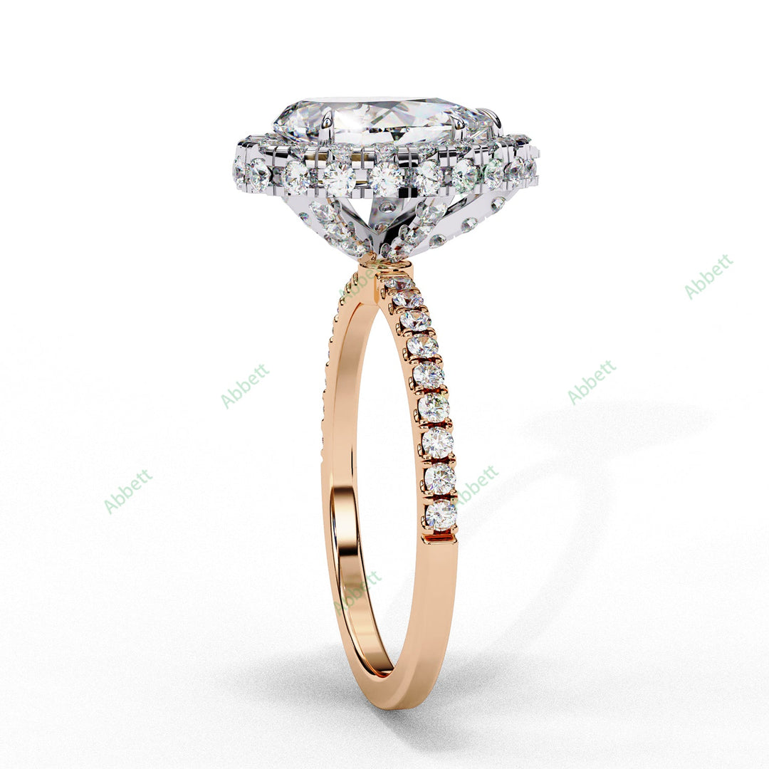 Hidden Halo Engagement Ring ENHI1491