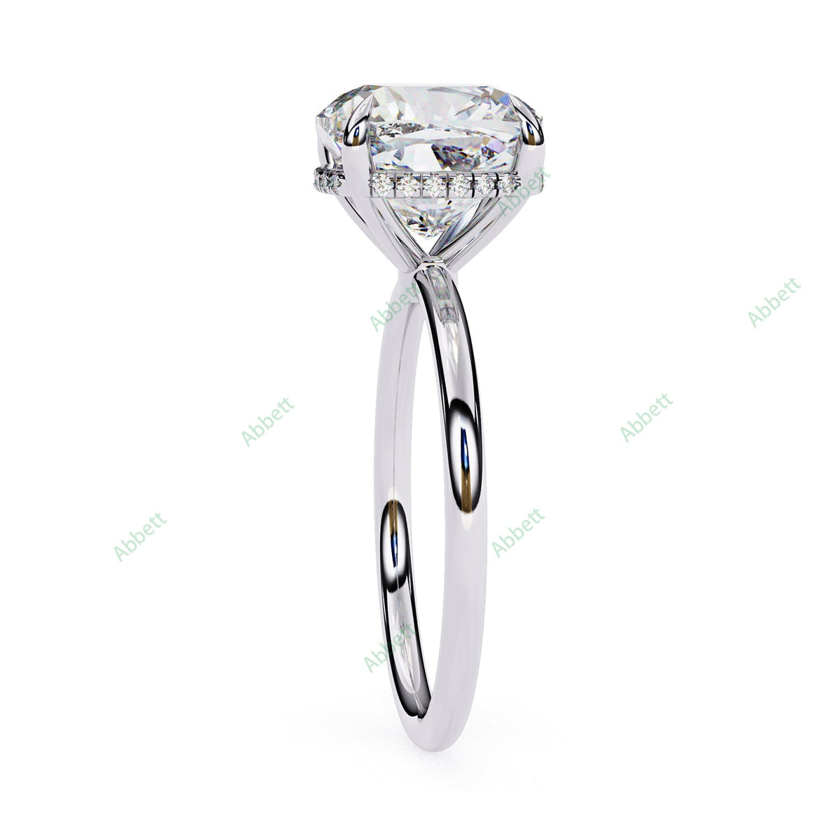 Hidden Halo Engagement Ring ENHI1515