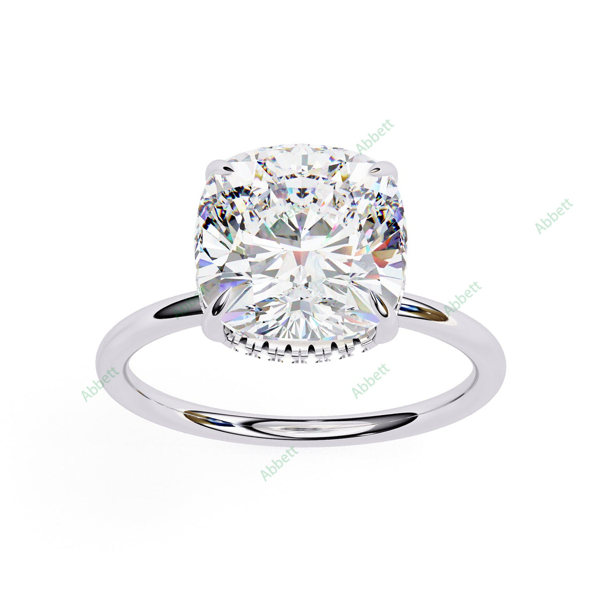 Hidden Halo Engagement Ring ENHI1515