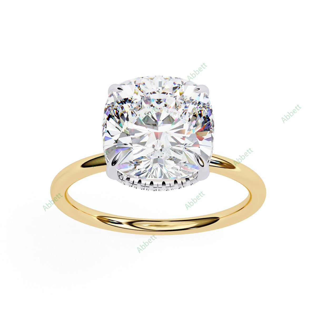 Hidden Halo Engagement Ring ENHI1515