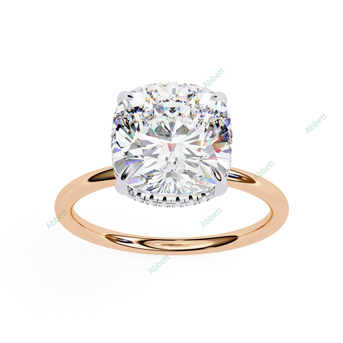 Hidden Halo Engagement Ring ENHI1515