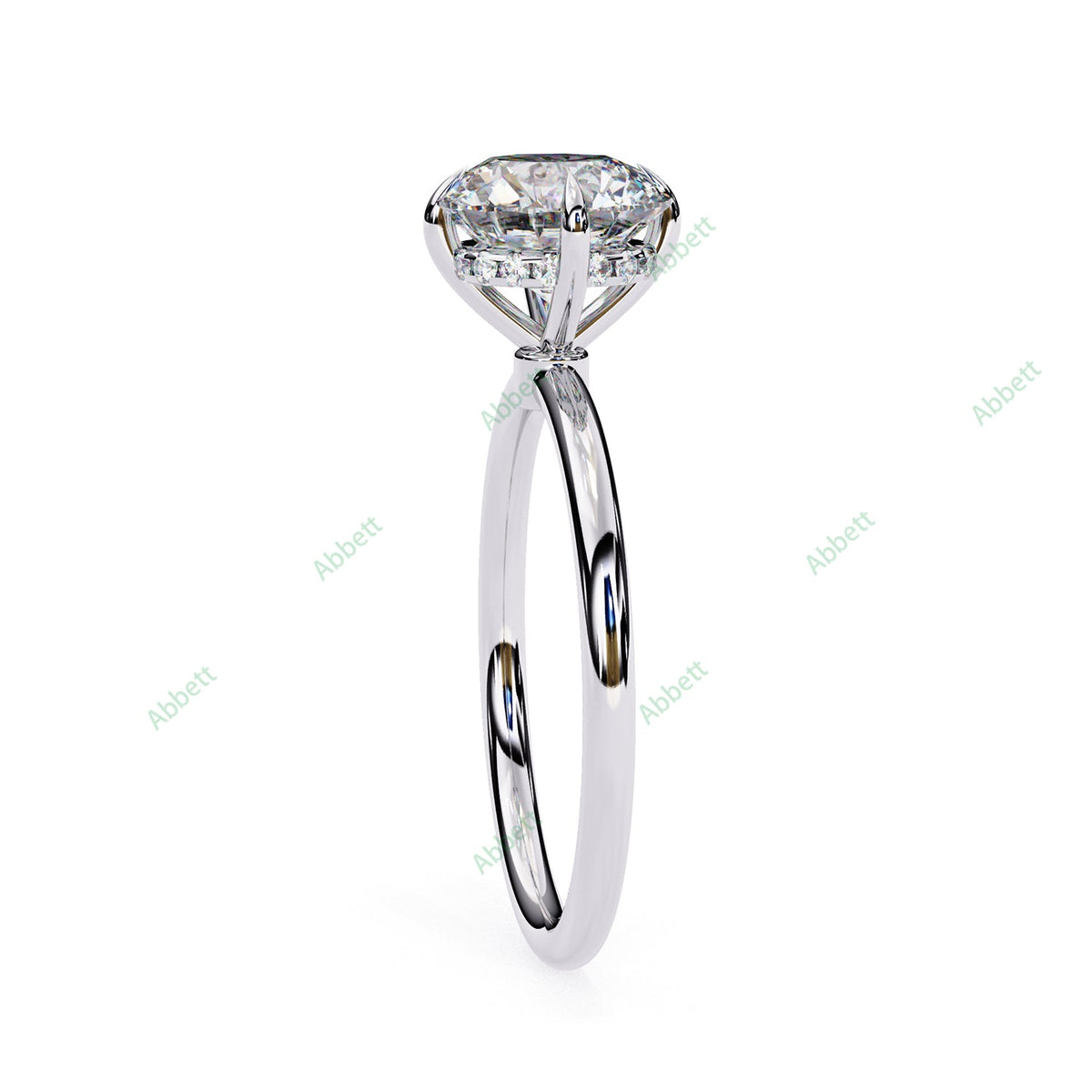 Hidden Halo Engagement Ring ENHI1516