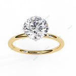 Load image into Gallery viewer, Hidden Halo Engagement Ring ENHI1516