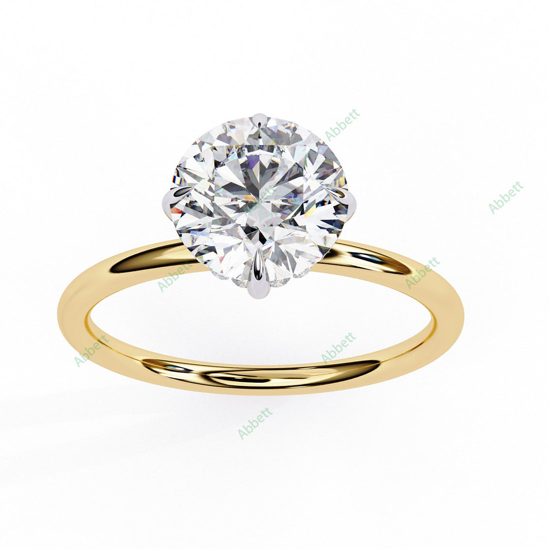 Hidden Halo Engagement Ring ENHI1516