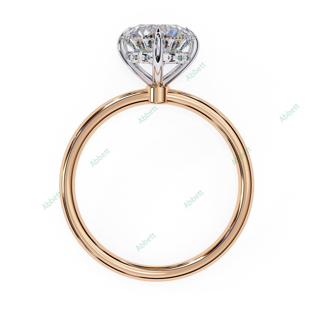 Hidden Halo Engagement Ring ENHI1516