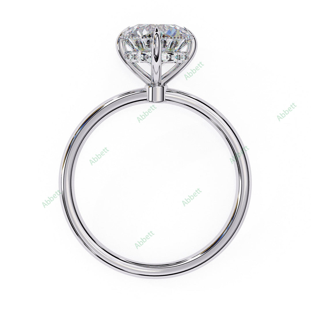 Hidden Halo Engagement Ring ENHI1516