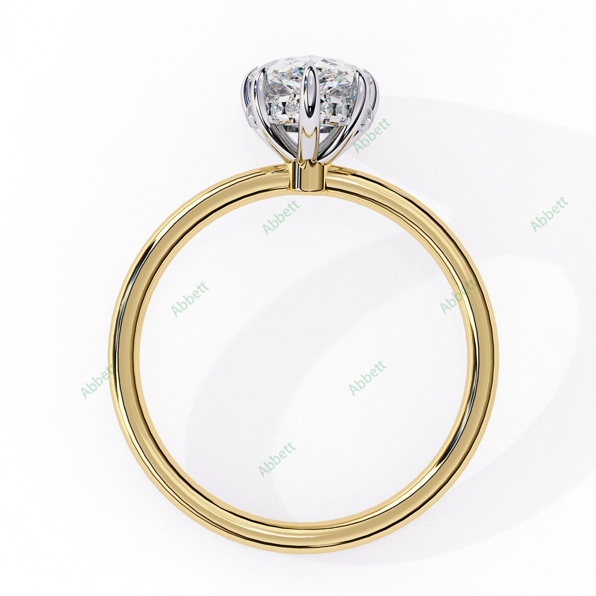 Hidden Halo Engagement Ring ENHI1517