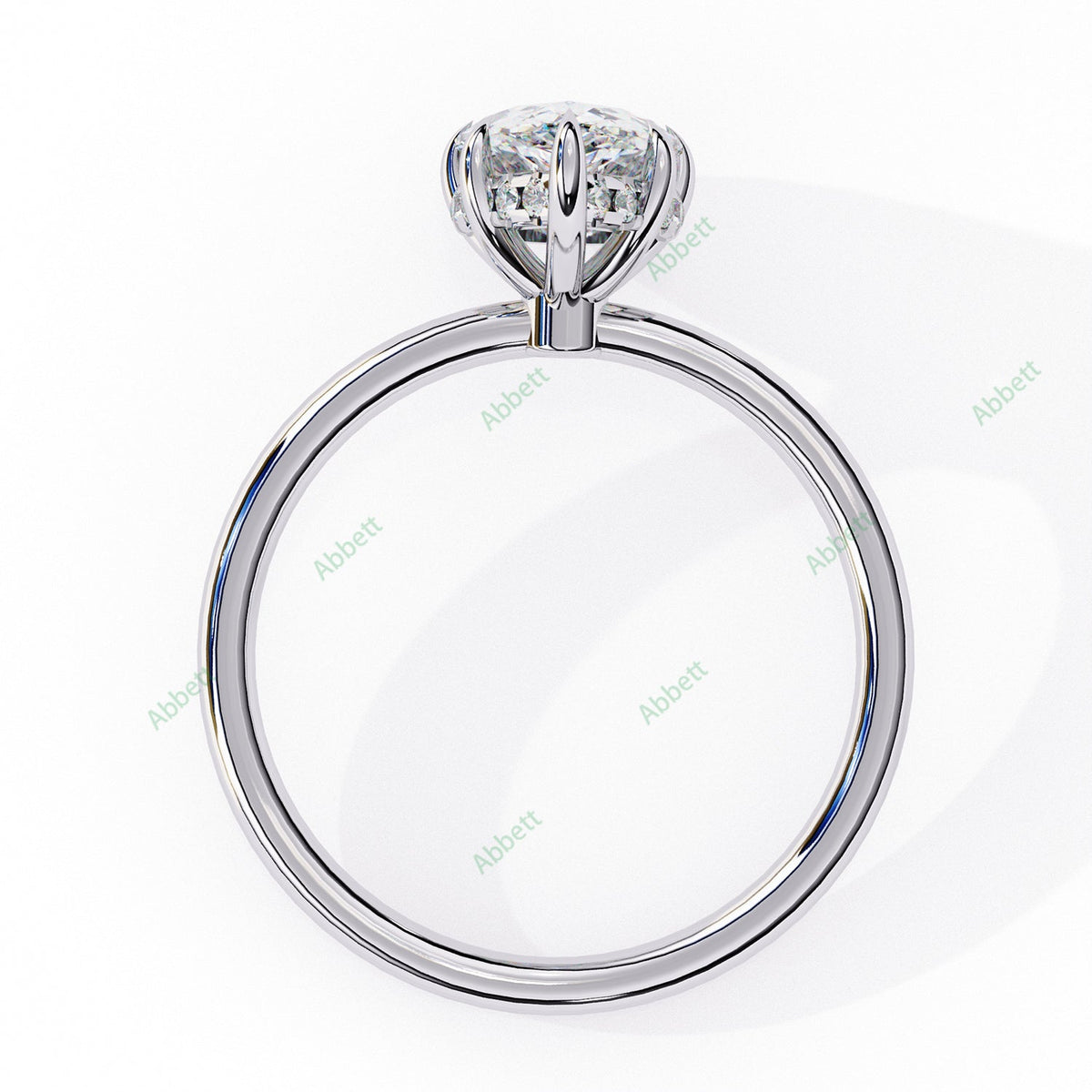 Hidden Halo Engagement Ring ENHI1517