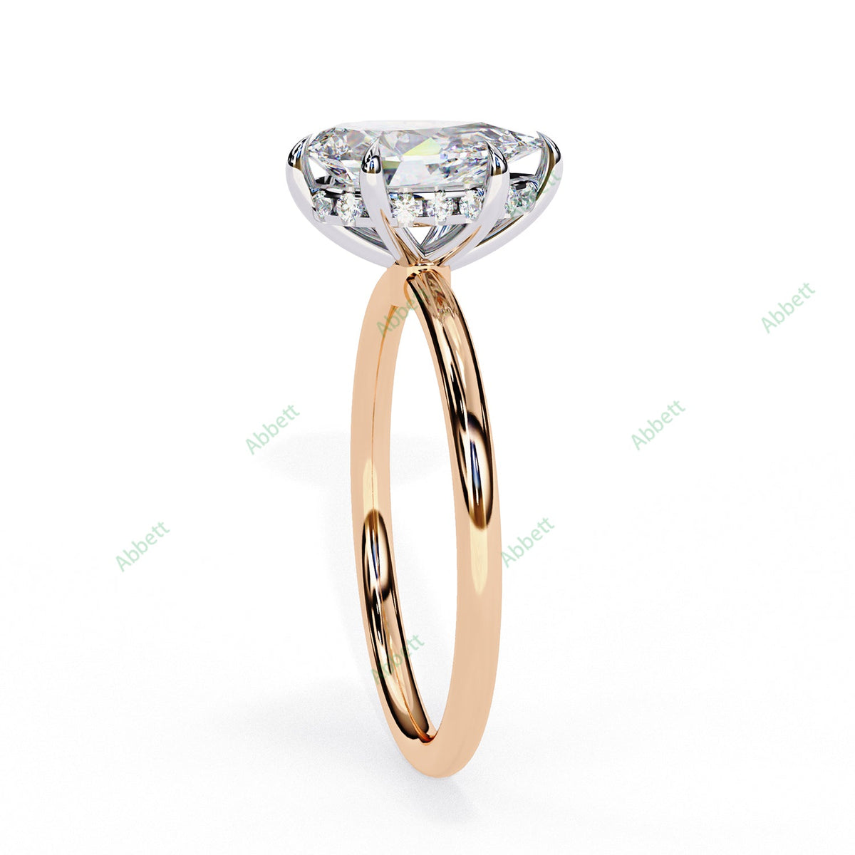 Hidden Halo Engagement Ring ENHI1517
