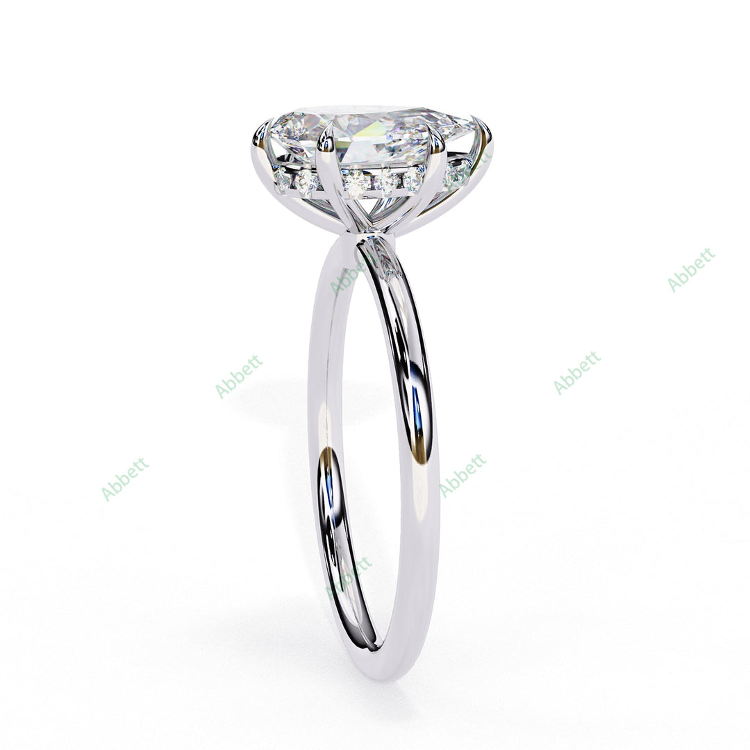 Hidden Halo Engagement Ring ENHI1517