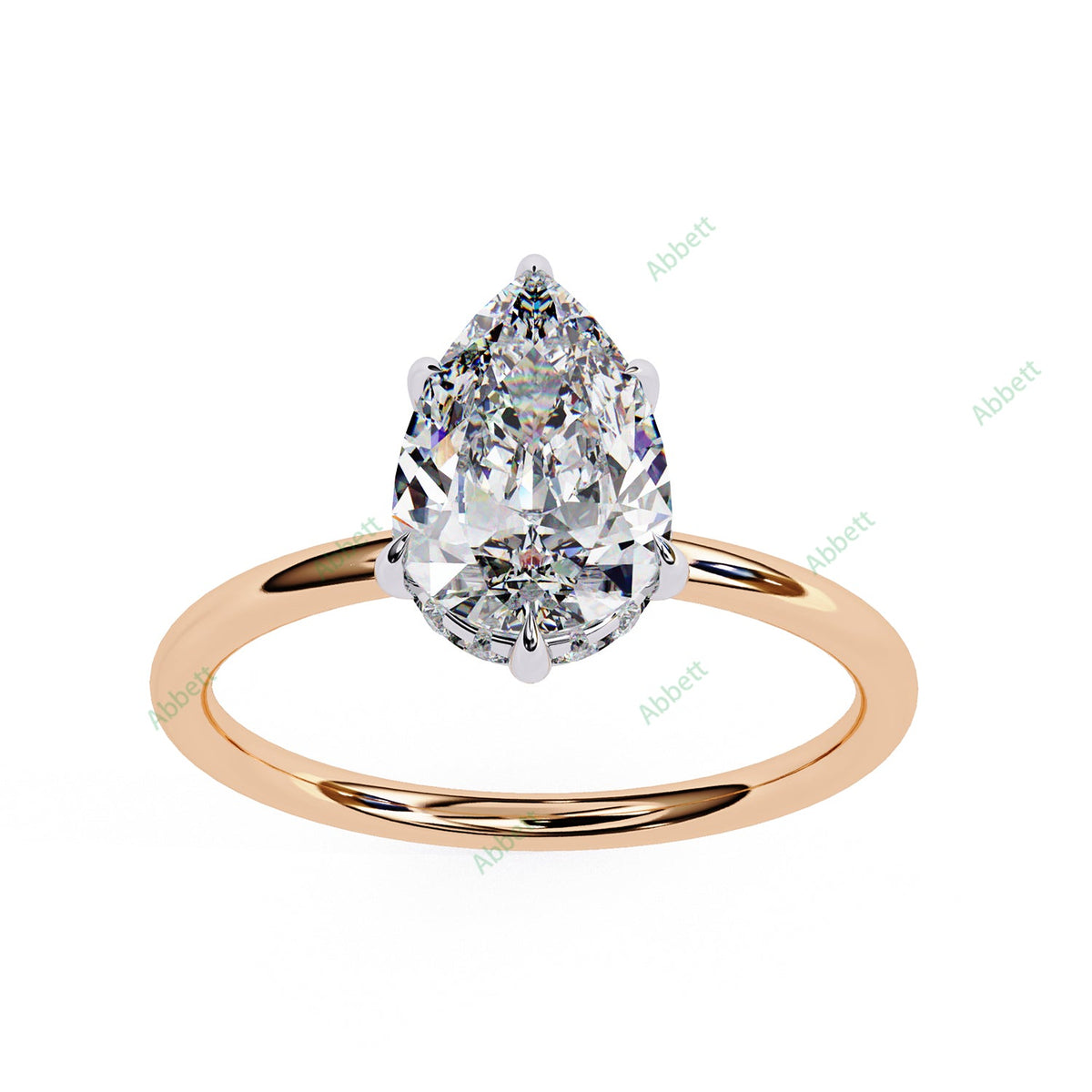 Hidden Halo Engagement Ring ENHI1517