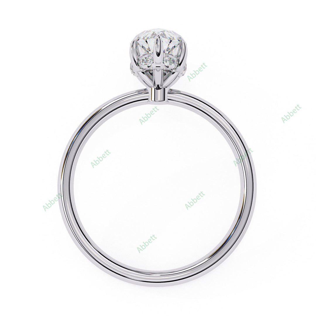 Hidden Halo Engagement Ring ENHI1518