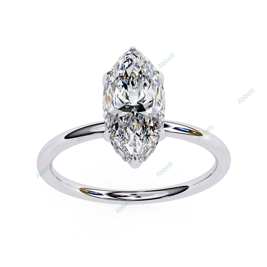Hidden Halo Engagement Ring ENHI1518