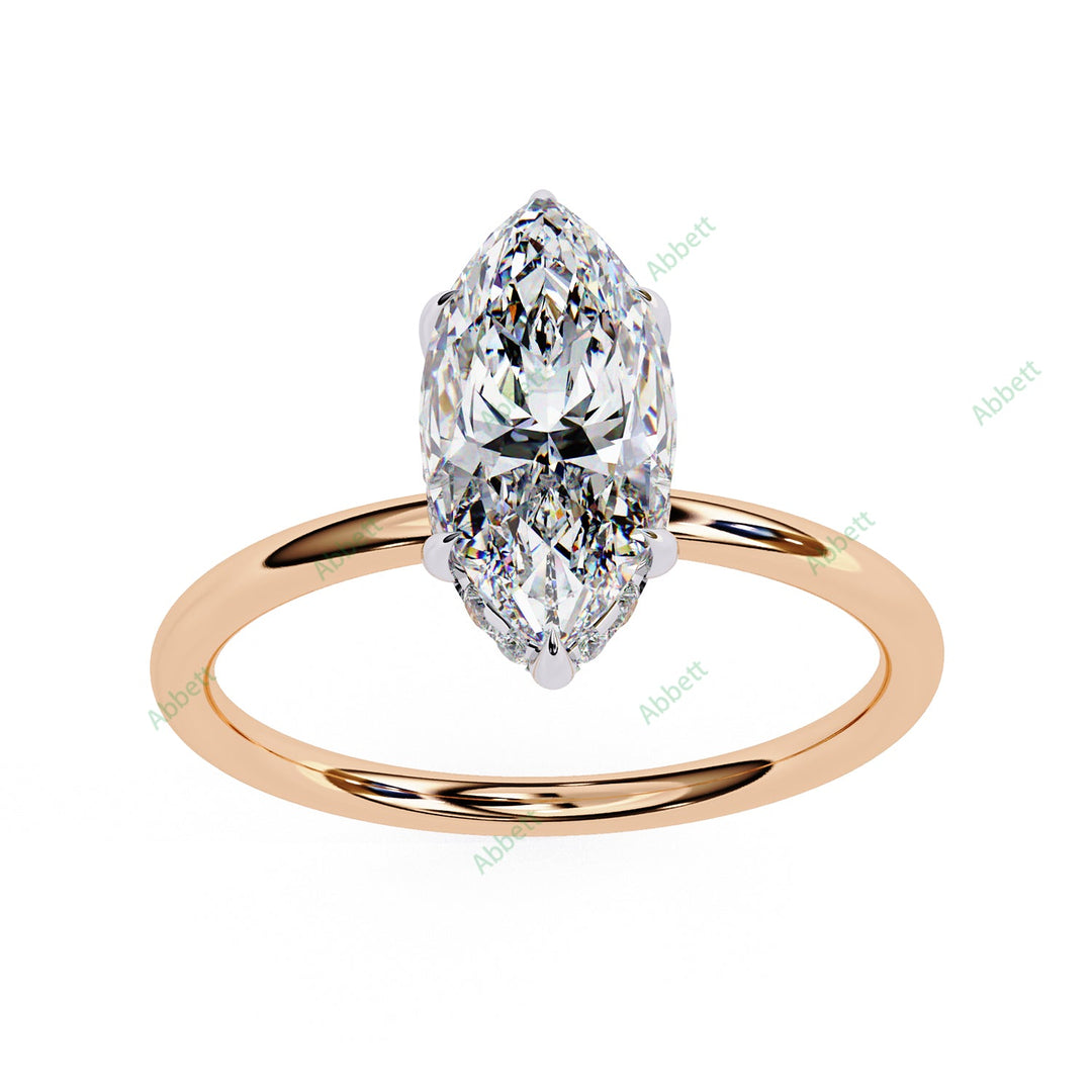 Hidden Halo Engagement Ring ENHI1518