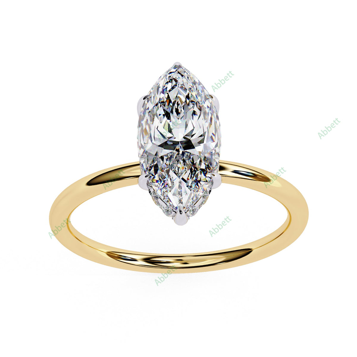 Hidden Halo Engagement Ring ENHI1518