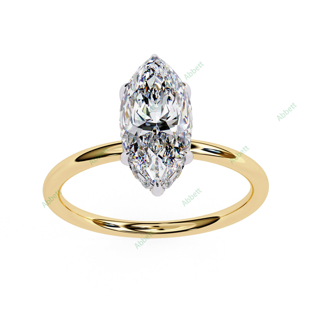 Hidden Halo Engagement Ring ENHI1518