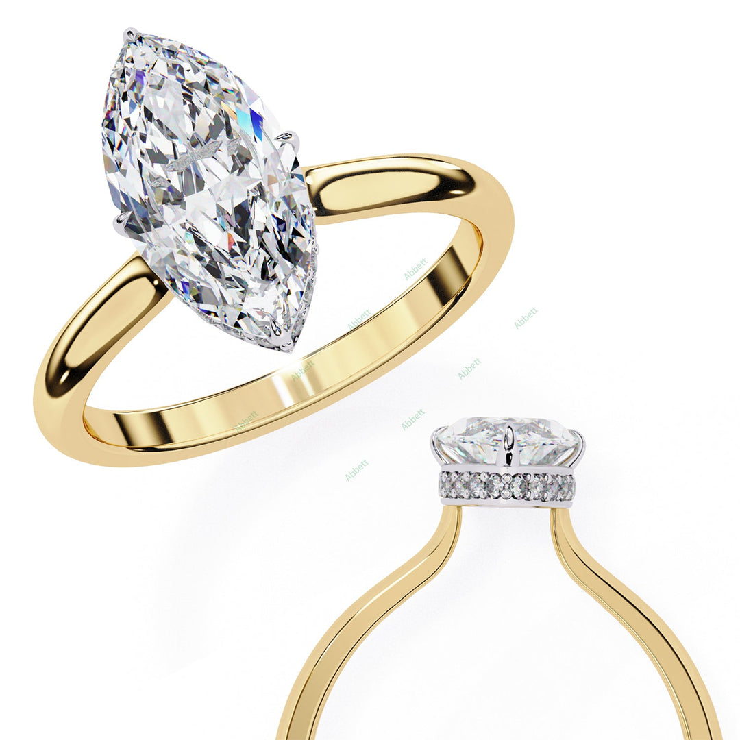 Hidden Halo Engagement Ring ENHI1519