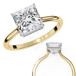 Load image into Gallery viewer, Hidden Halo Engagement Ring ENHI1520
