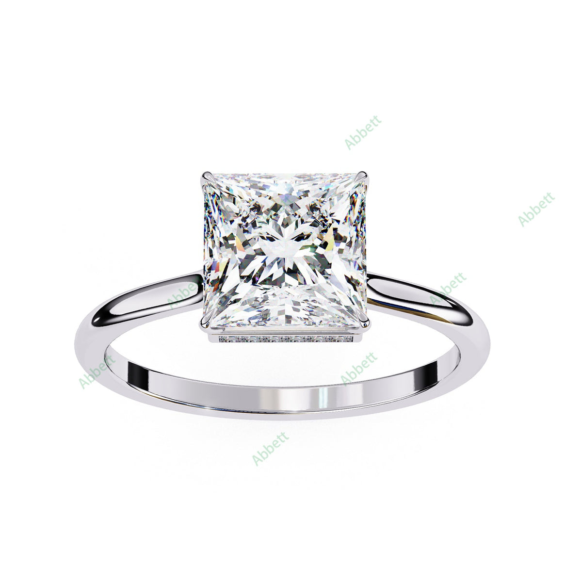 Hidden Halo Engagement Ring ENHI1520