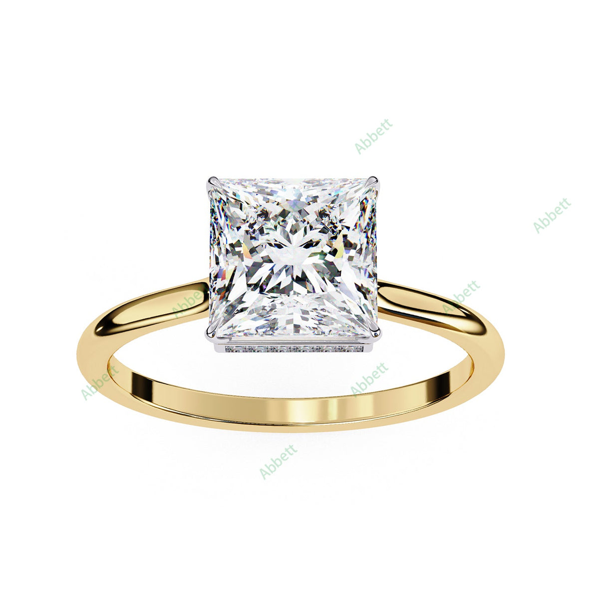 Hidden Halo Engagement Ring ENHI1520