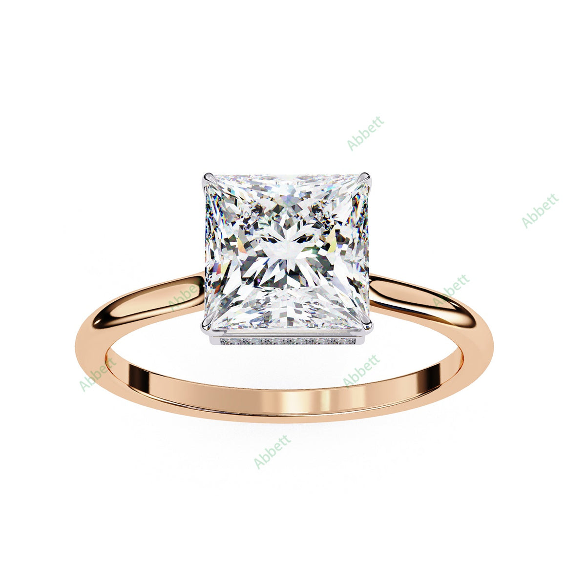 Hidden Halo Engagement Ring ENHI1520
